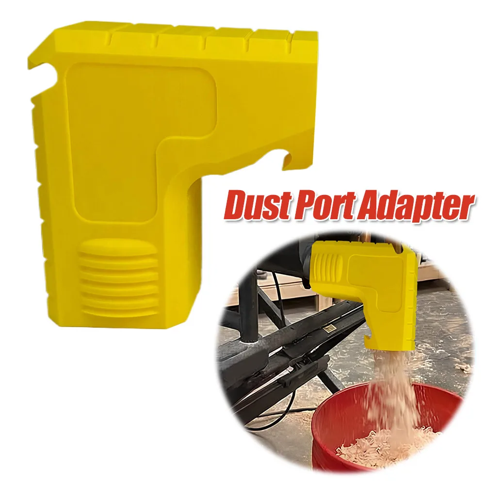 

Адаптер для сбора пилынки для настольной пилы DeWALT DWE7485, соединитель для вытяжки пилынки для гаража, мастерской, двора, веранды