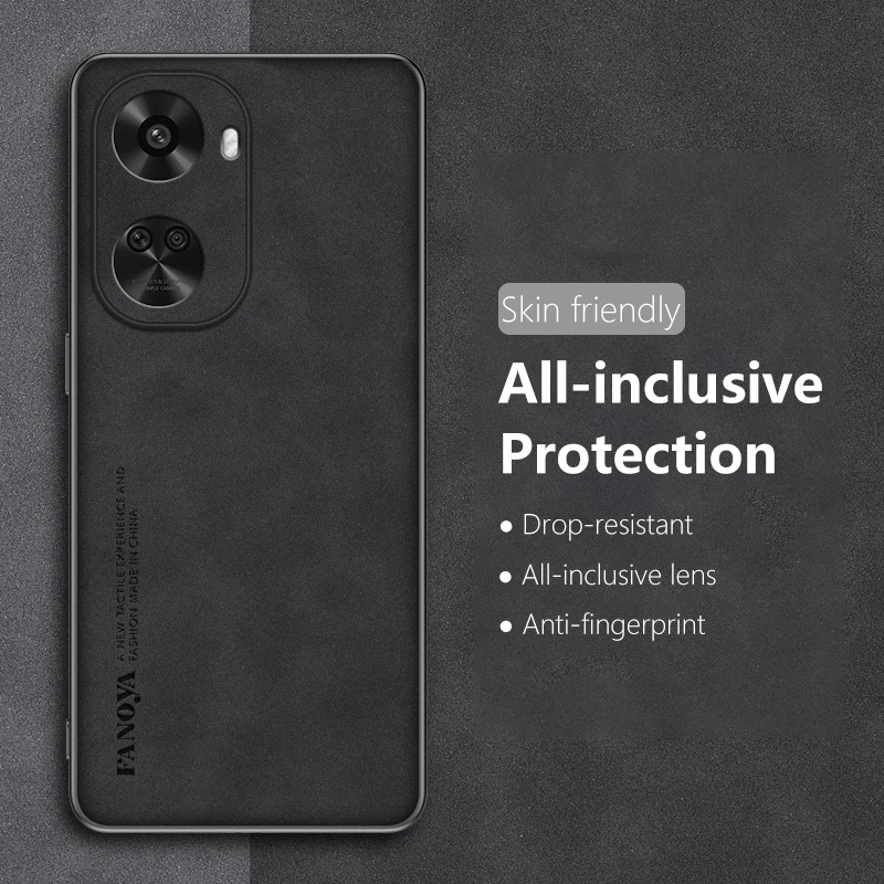 for Huawei nova 11 SE Phone Case Luxury Leather Frosted Ultra-thin Shockproof Soft Edges Cute Cover Huaweinova11SE BON-AL00