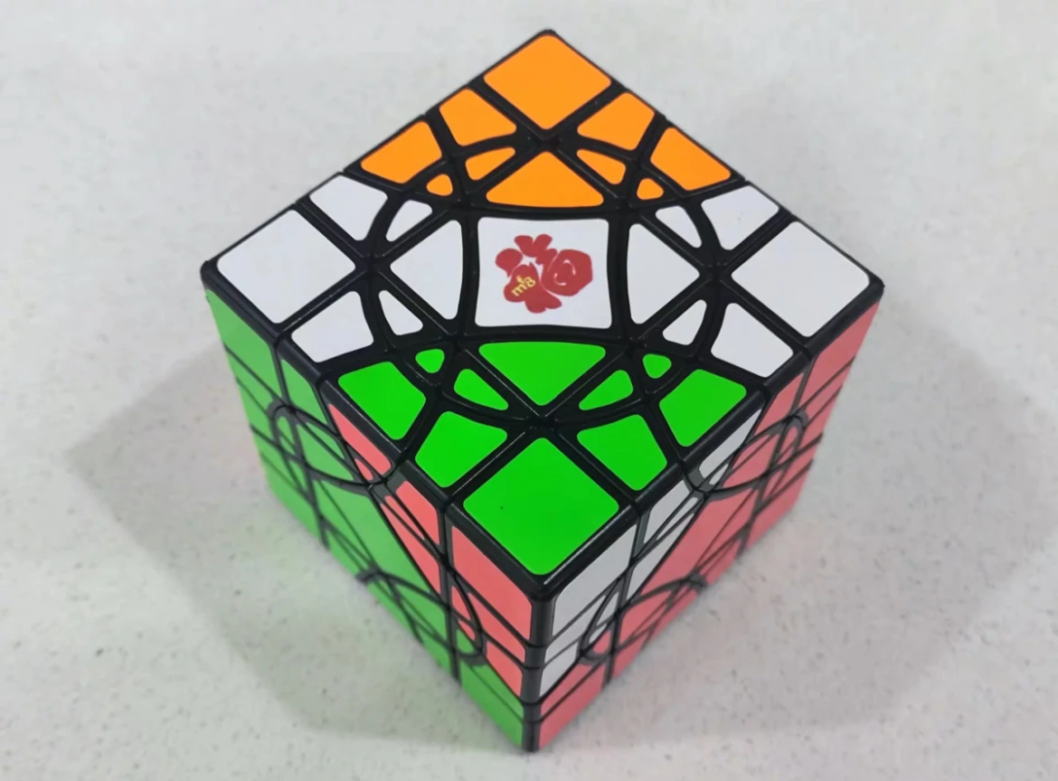 

Mf8 Сумасшедший оконный цветочный куб Черная редкая коллекция игрушек-головоломка Чужой Вызов растрескивания высокой сложности