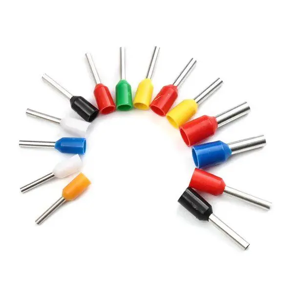 800PCS boxed VE tubular terminal 8-in-1 combination set cold-pressed terminal terminals 8 kinds of 100 each.