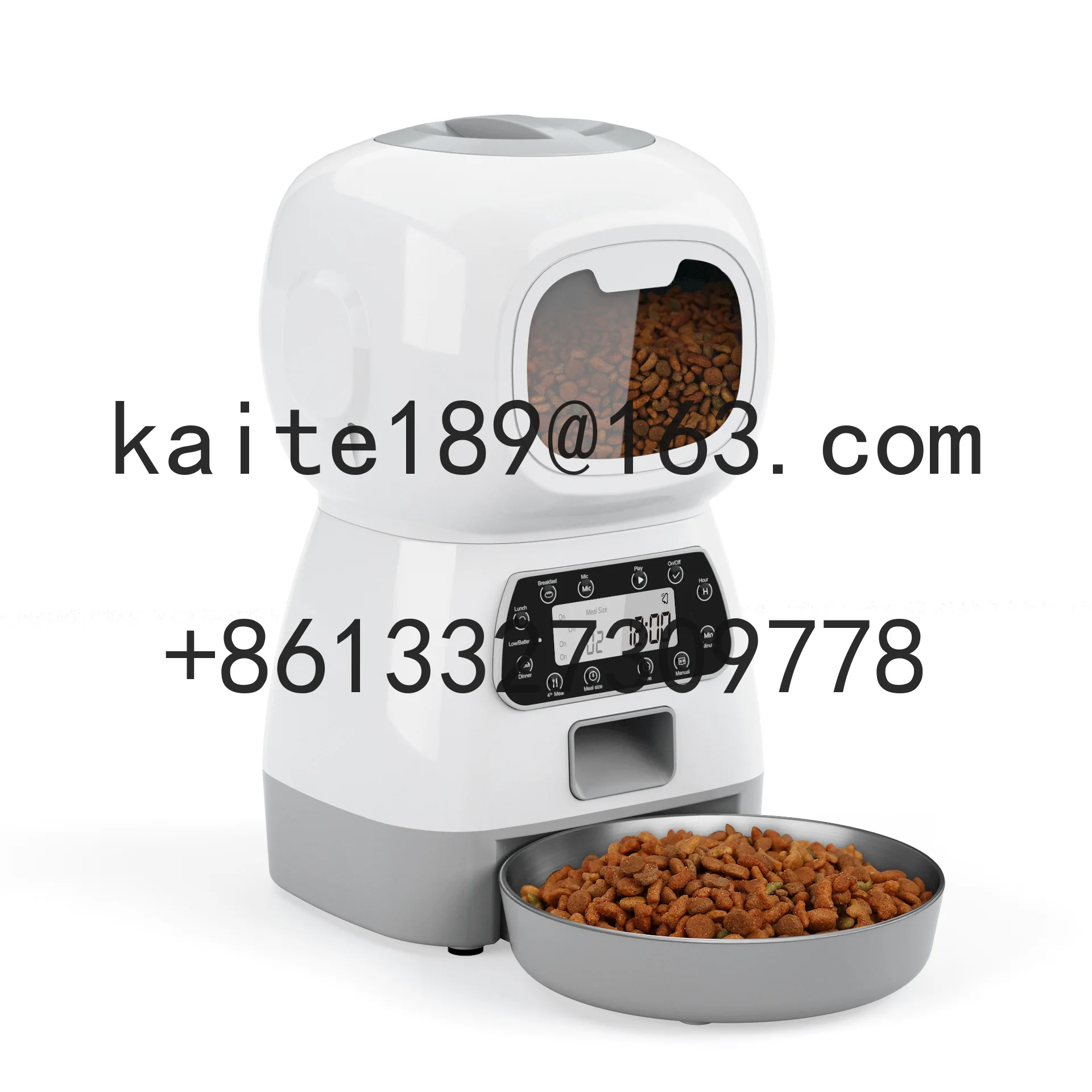 

New 3.5L Elf Pet Feeder Smart Cat and Dog Feeder Automatic Fixed Point Manual WiFi Feeder