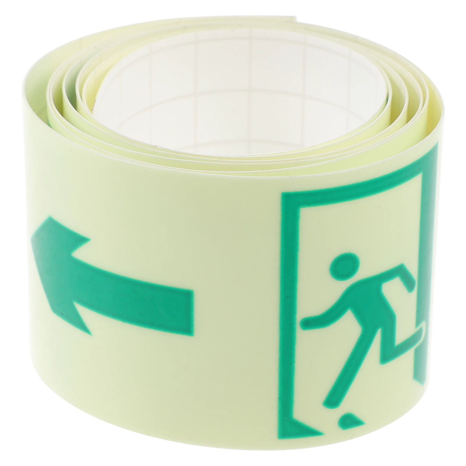 

Luminous Warning Tape Self-Illuminating Safety Sign Sticker Outdoor Facility Caution Adhesive Decal