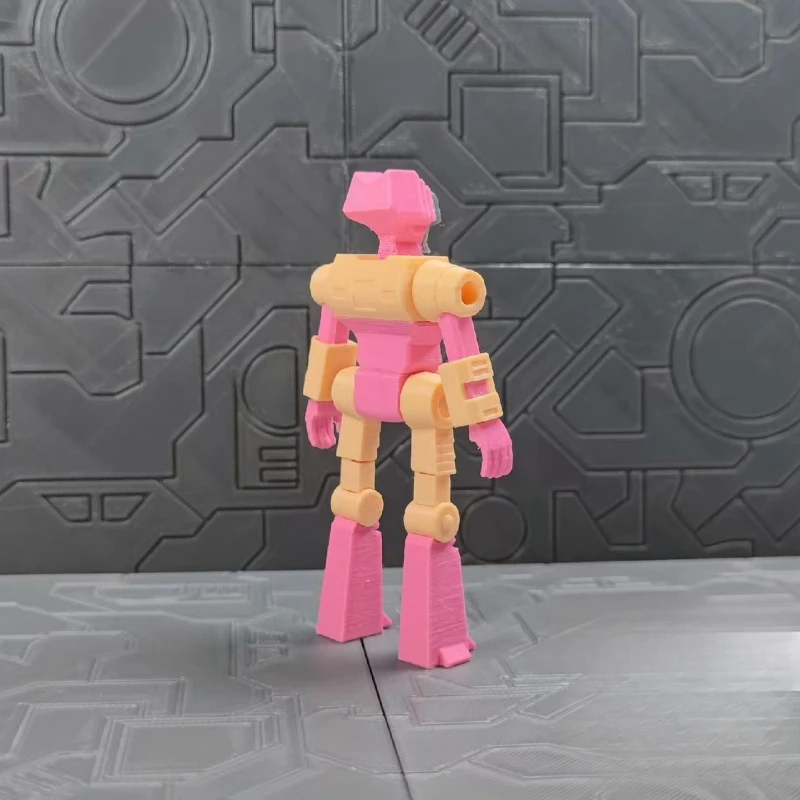 شخصية كلاسيكية لفيلم Autobots G1 ثلاثية الأبعاد - Kranix - لعبة مجسمة قابلة للجمع متعددة المفاصل