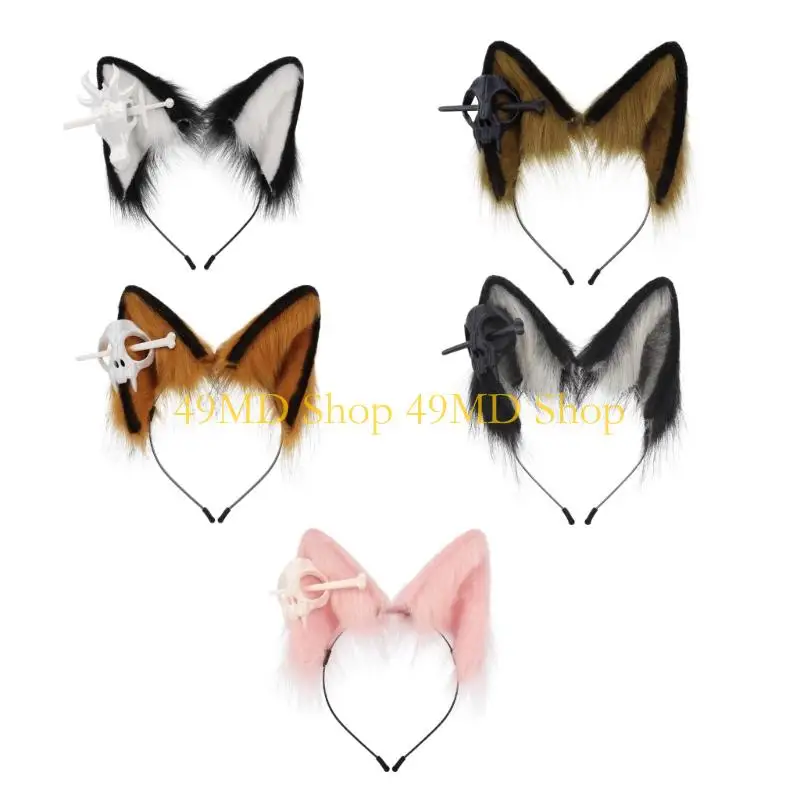 49md-modifiable-wolf-puss-ear-hairband-nonallergenic-faux-hair-headpiece-for-delicate-skin-kids-women