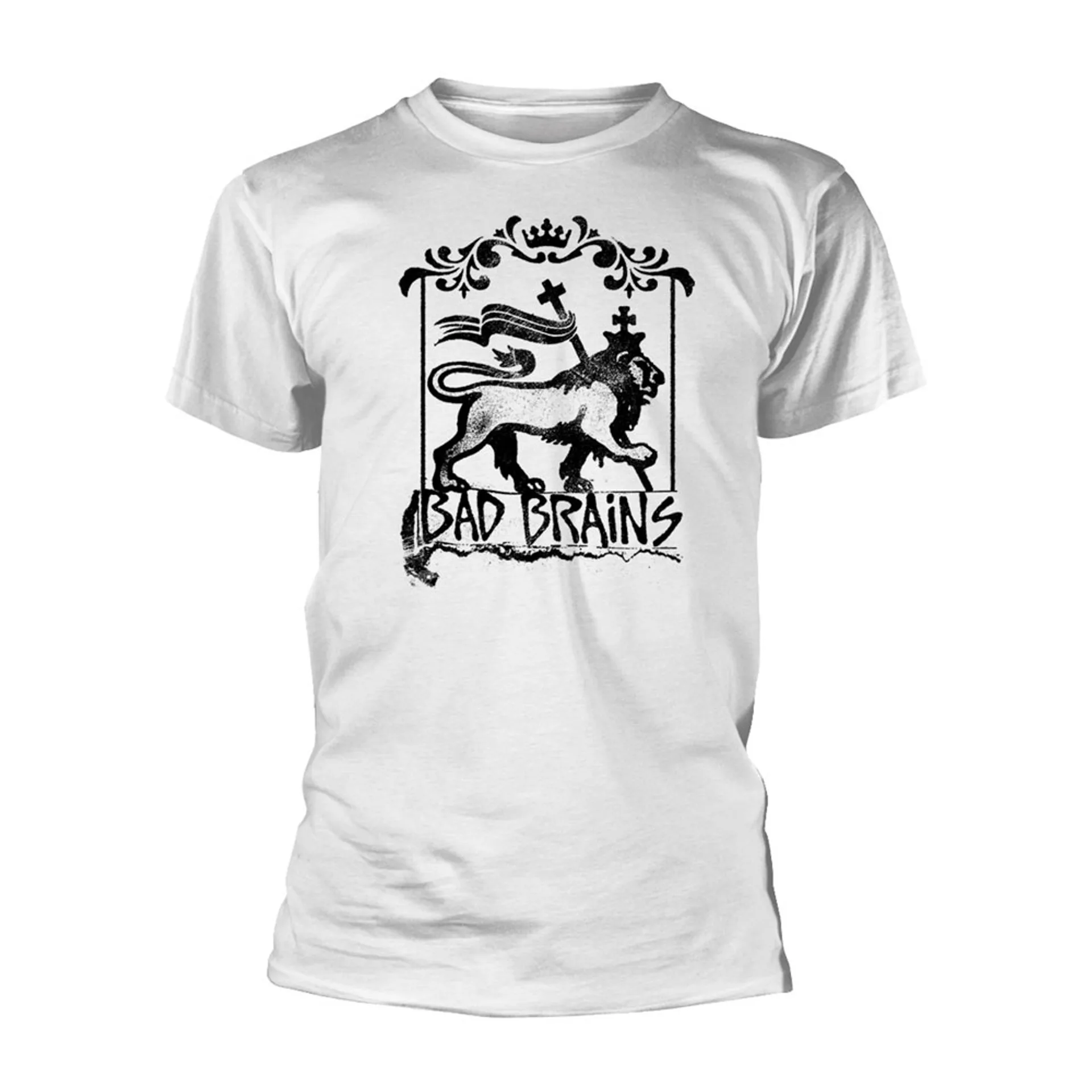 

Bad Brains Lion T-Shirt Men Women Short Sleeve Cotton Tees Vintage Hip Hop Punk Band Summer Tops Brand T-shirt Men's Clothing