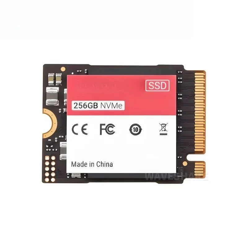 High-Speed 256GB/512GB Raspberry Pi SSD PCIe Gen 3 Standard Compliant for Raspberry Pi 5 Development Kits