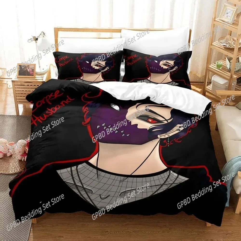 

Fashion Corpse Husband Bedding Set For Bedroom Soft Modern Bedspreads Comefortable Kids Duvet Cover Quilt Cover And Pillowcase
