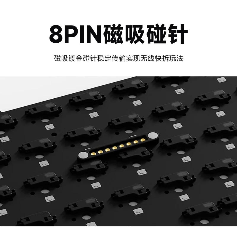 

Новая клавиатура Lucky65v3: кастомная плата PCB 1.6MM PCBA без слотов, RGB-подсветка, без отдельной малой платы, для геймеров