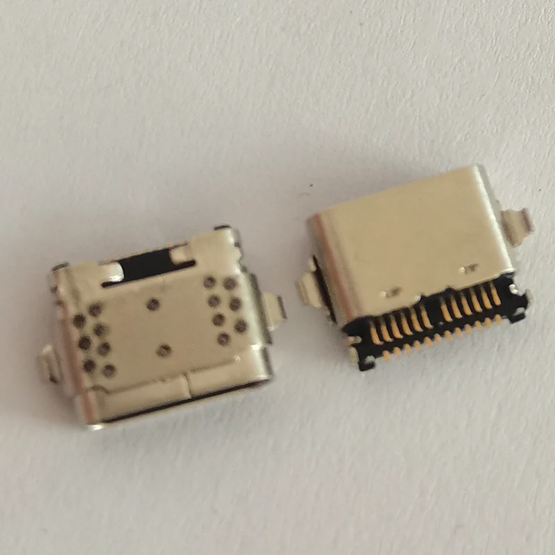2-5Pcs Type-C USB Charging Port Plug Dock Jack Type C Connector For Lenovo Tab 4 M10 FHD Plus X606M X606N X606 X606F TB-X606F