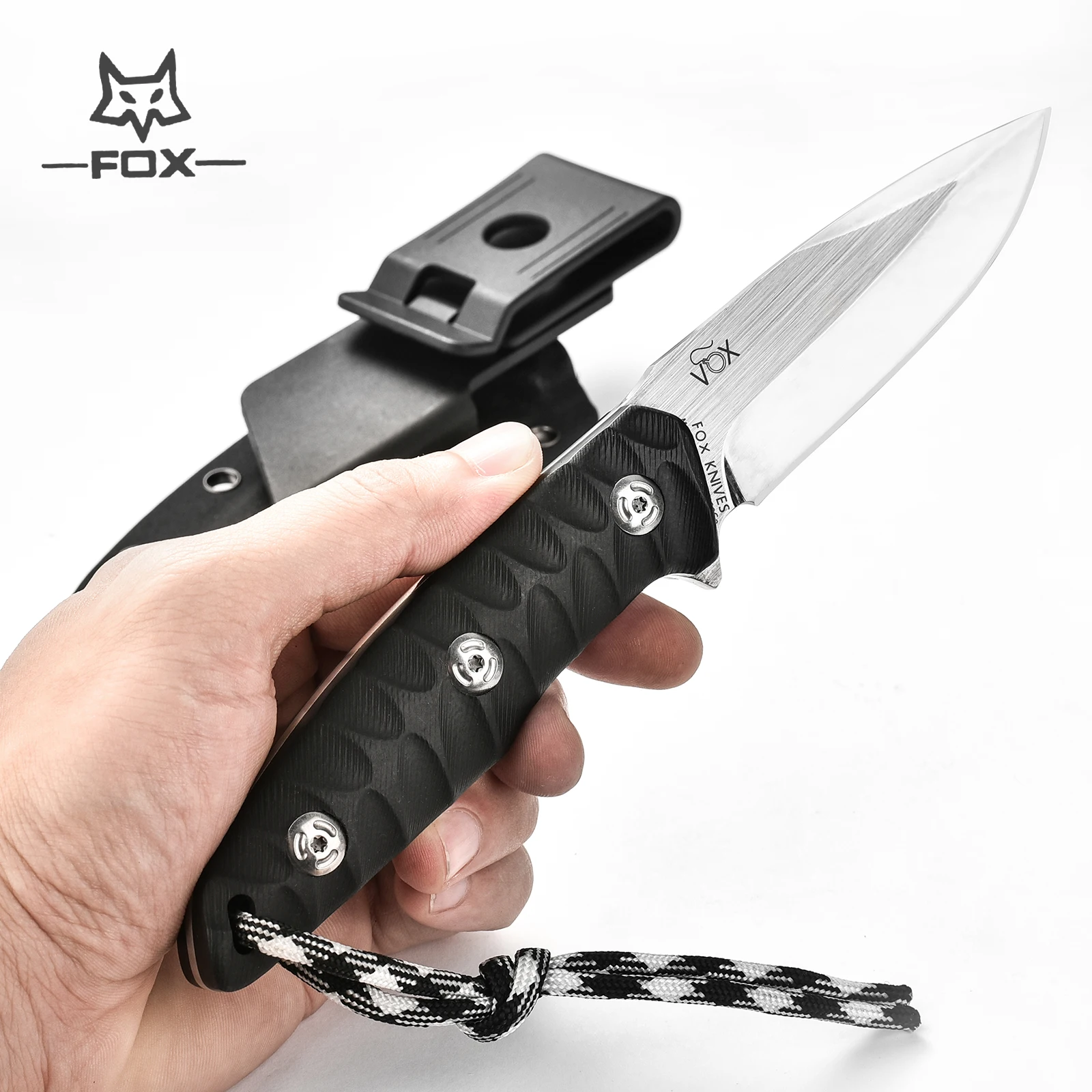 FX-529- Small Straight knife G10 Handle folding knife Outdoor camping climbing fishing emergency rescue tool Bread slicing fruit