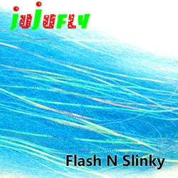 Premium fly tying flash N slinky fiber fly fishing saltwater baitfish shimmer fiber fly tying materials