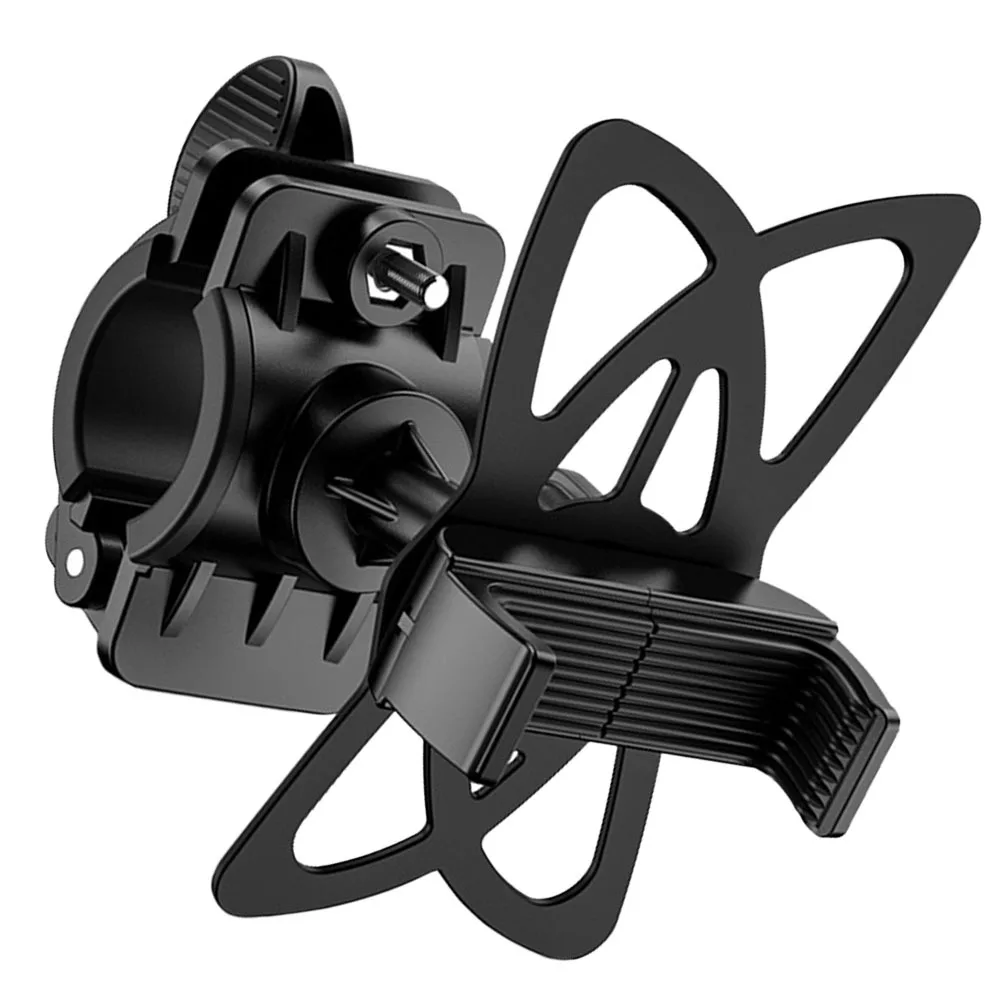 

Bike Phone Holder Durable Stand Handle Bar Support Navigation Accessory for Cycles Black Phone Holder for Bikes