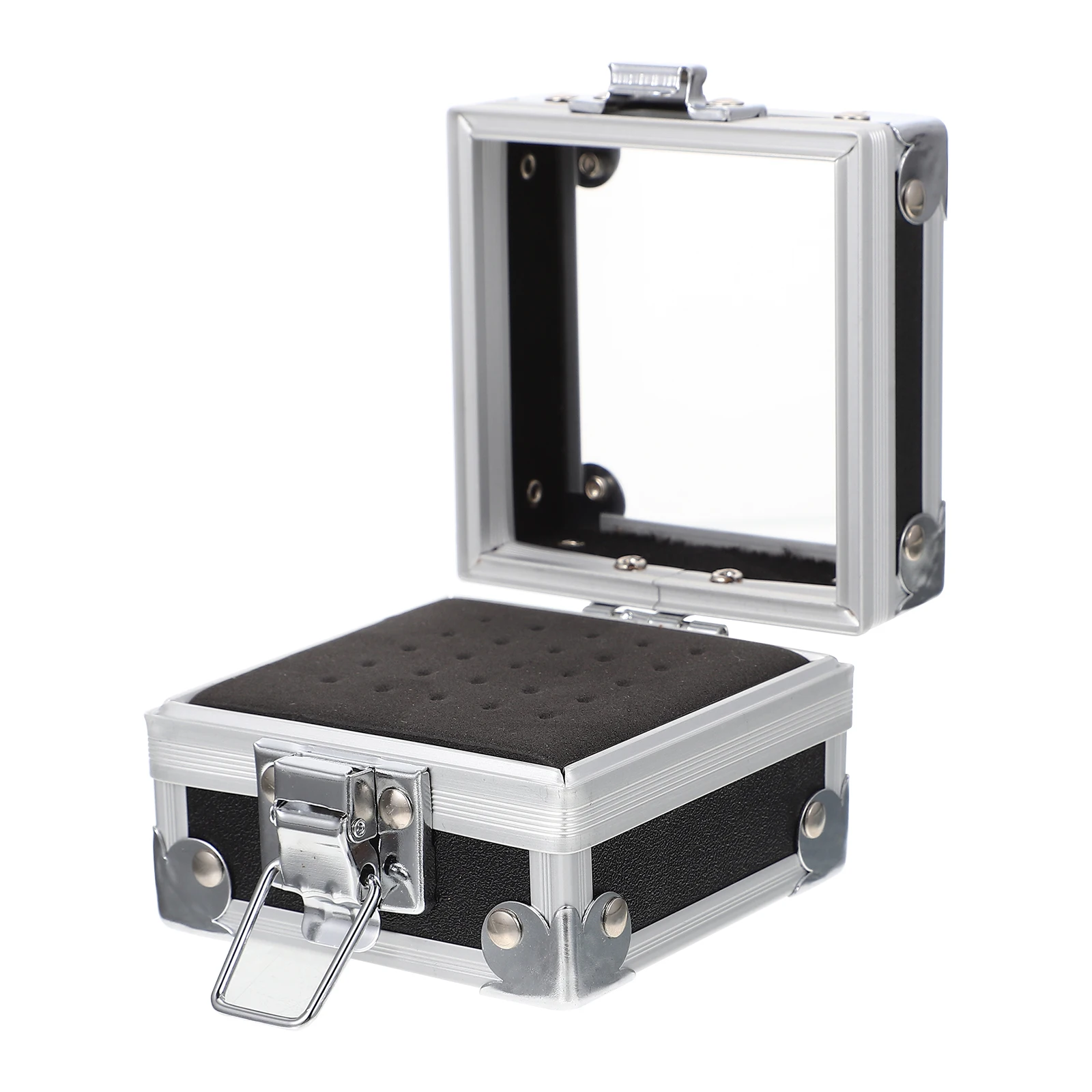 

Стильный ящик для хранения сверл для ногтей, прозрачный акриловый чехол для организации маникюрных инструментов, идеальный подарок для любителей дизайна ногтей