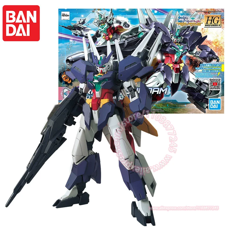 BANDAI HG 1/144 URAVEN GUNDAM HIROTO'S MOBILE SUIT Assembled Model Animation Peripheral Movable Doll Desktop Decoration Present