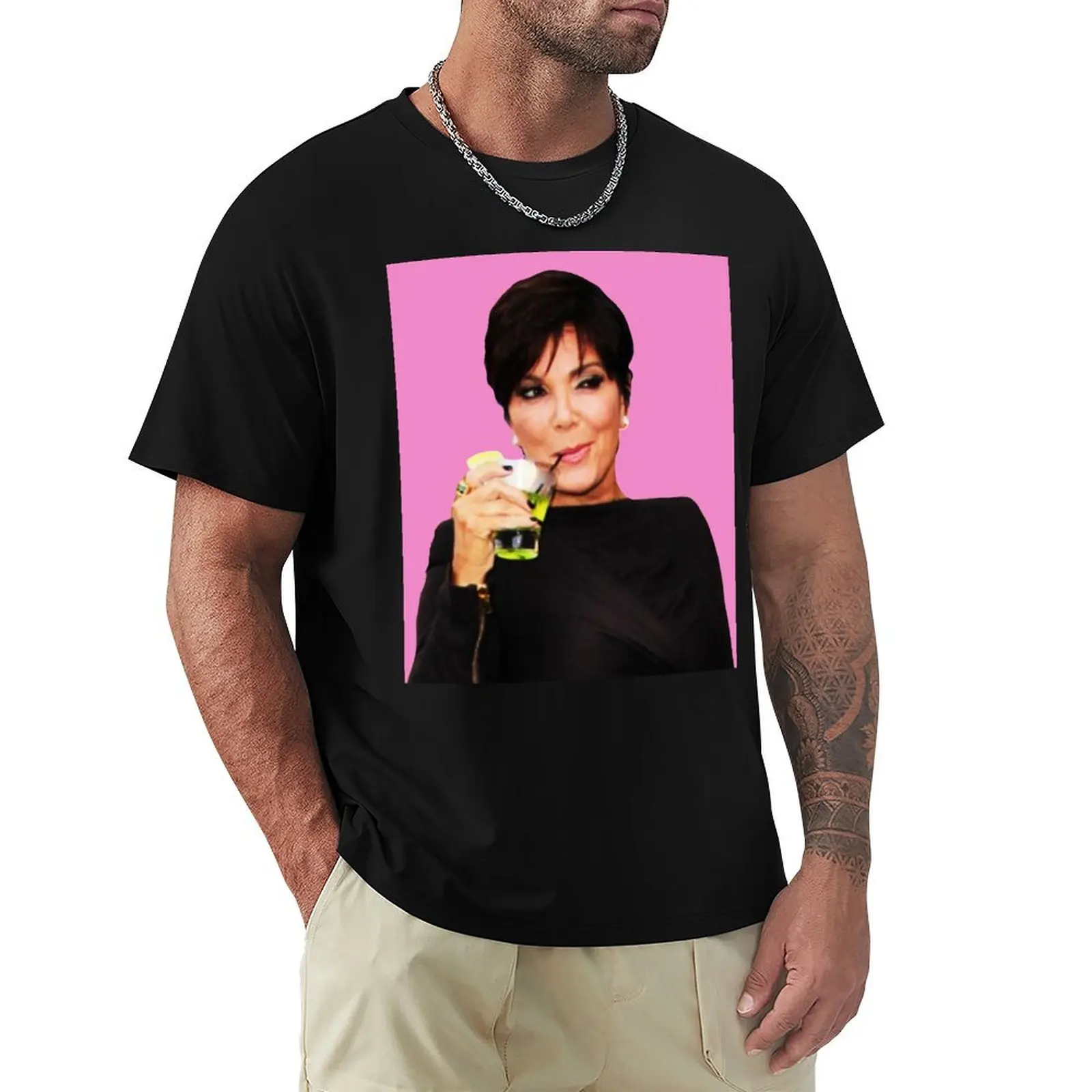 

Kris Jenner T-Shirt Quick Dry Outdoor Sports T-Shirt