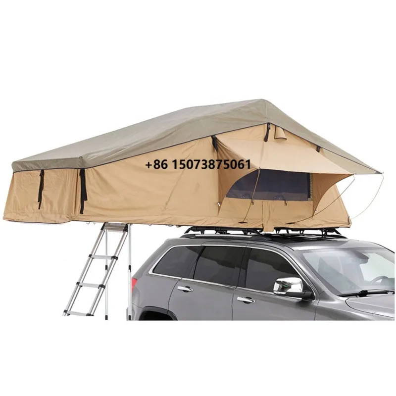 4-Person Soft Roof Top Tent 310x195x130cm for Sale