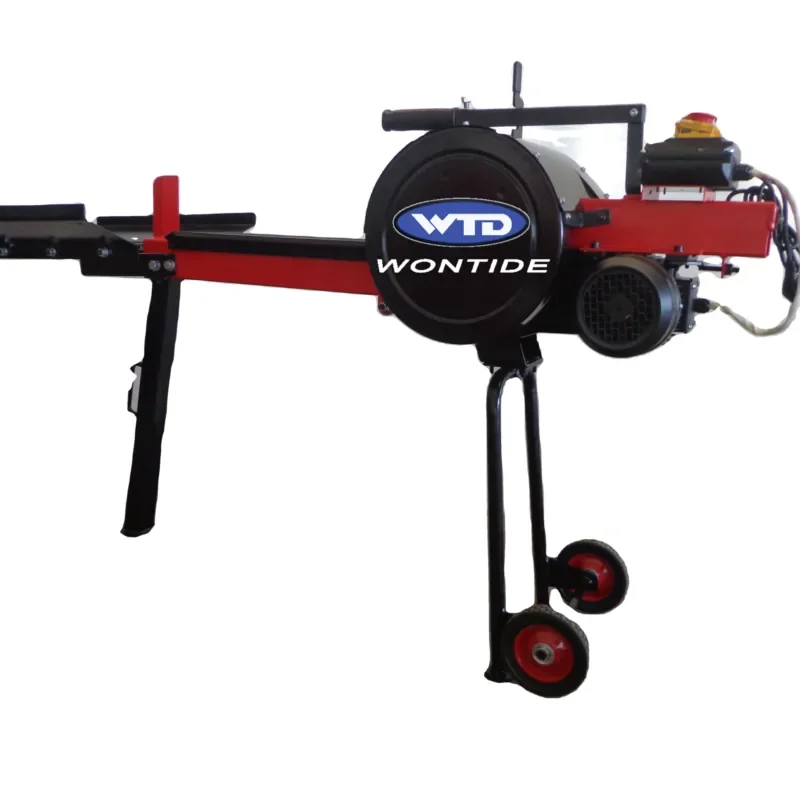 Wontide Portable 10Ton Kinetic Fast Automatic Log Splitter with Electric Motor for Sale
