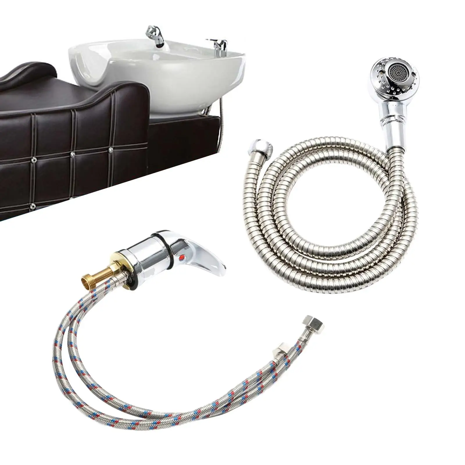 Bath Sink Hose Spray Tub Attachment Head Washing Hairdresser Pet Mixer Bath Faucet Sprinkler Bath Sink Hose Spray Tub Attachment Head Washing Hairdresser Pet Mixer Bath Faucet Sprinkler