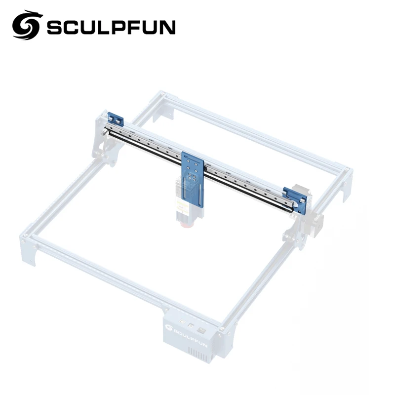 SCULPFUN S6/S6PRO/S9 X-axis Linear Guide Upgrade Kit High Precision Industrial Grade Direct Installation Without Drilling