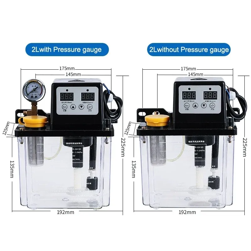 Lubrication Pump System The Oil Mist Lubrication System and Oil Pump 220V 0.5L/1L/2L Automatic Oil Lube