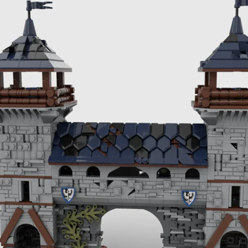 Bloques de construcción Moc, modelo Medieval, halcón negro, tecnología exterior, bloques modulares, regalos, juguetes para niños, conjuntos DIY de montaje