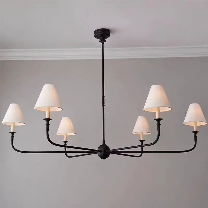 

Retro Simple Led Pendant Lights for Living Dining Room Food Tables Kitchen Designer Chandelier Home Decor Lusters Luminaires