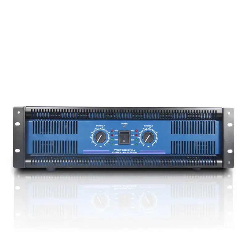 Professional 4*1000W High Power Amplifier 3U 4 Channel Class  Amp for Stage Performance