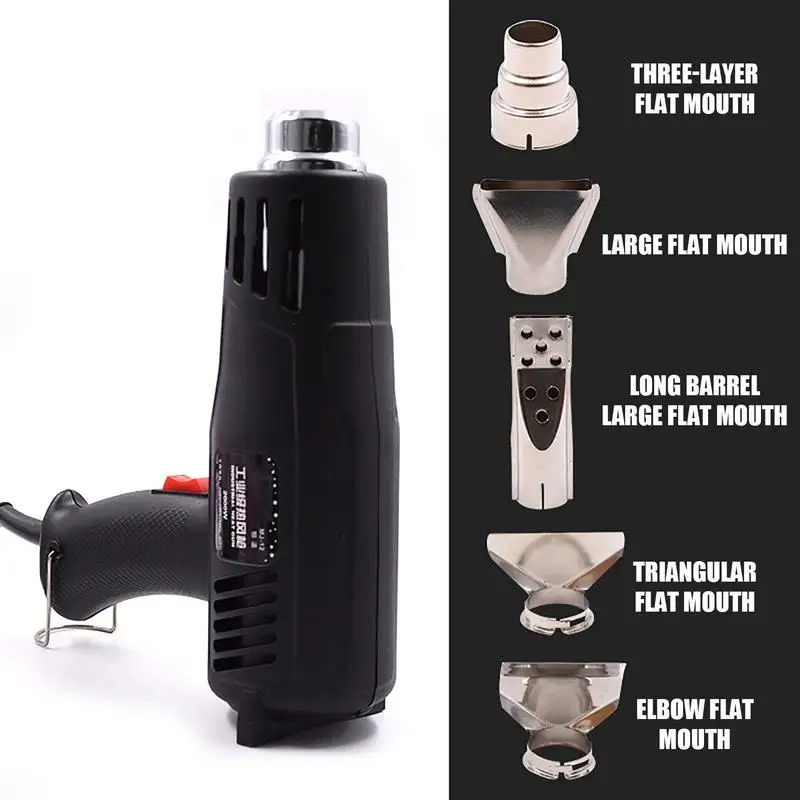 Hot Air Machine Nozzle Reusable Welding Nozzle 5x Portable Soldering Accessories Multifunctional Air Heater Attachments For Men