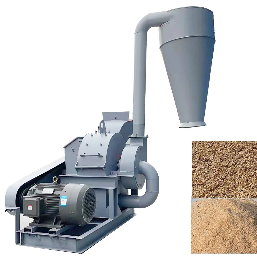 Factory price wood sawdust making machine / wood crusher machine