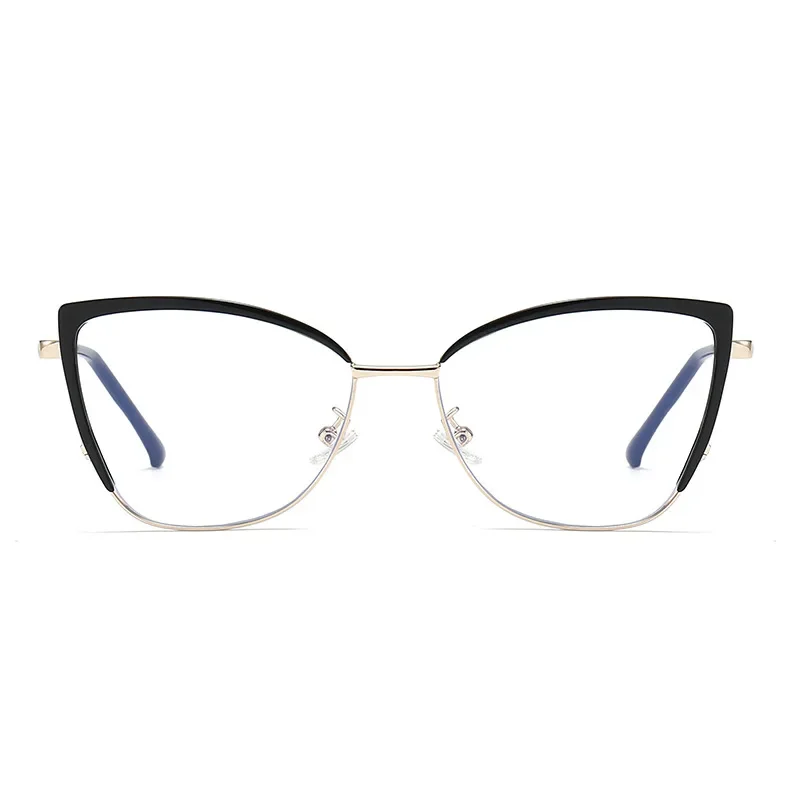 New Slingshot Optical Glasses for Men and Women Metal Anti-blue Light Fashion Trend Glasses Simple