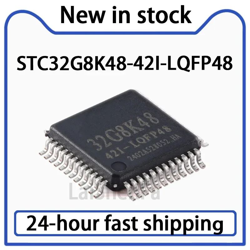 5PCS STC32G8K48-42I-LQFP48 32-bit 8051 Core (1T) Microprocessor Microcontroller Chip in Stock