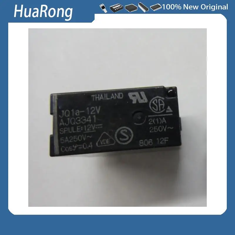 

Новое реле JQ1A-12V 5A 4PIN, 10 шт./лот