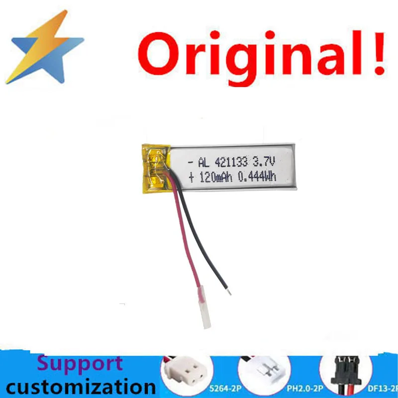 Polymer 421133 3.7V Bluetooth headset Reading pen, voice recorder, posture pen, sports bracelet lithium battery