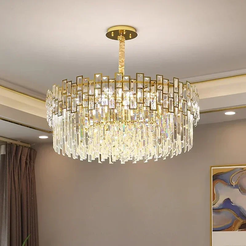 

Deyidn Modern light luxury design luxury crystal villa chandelier for the living room dining room bedroom decoration chandelier