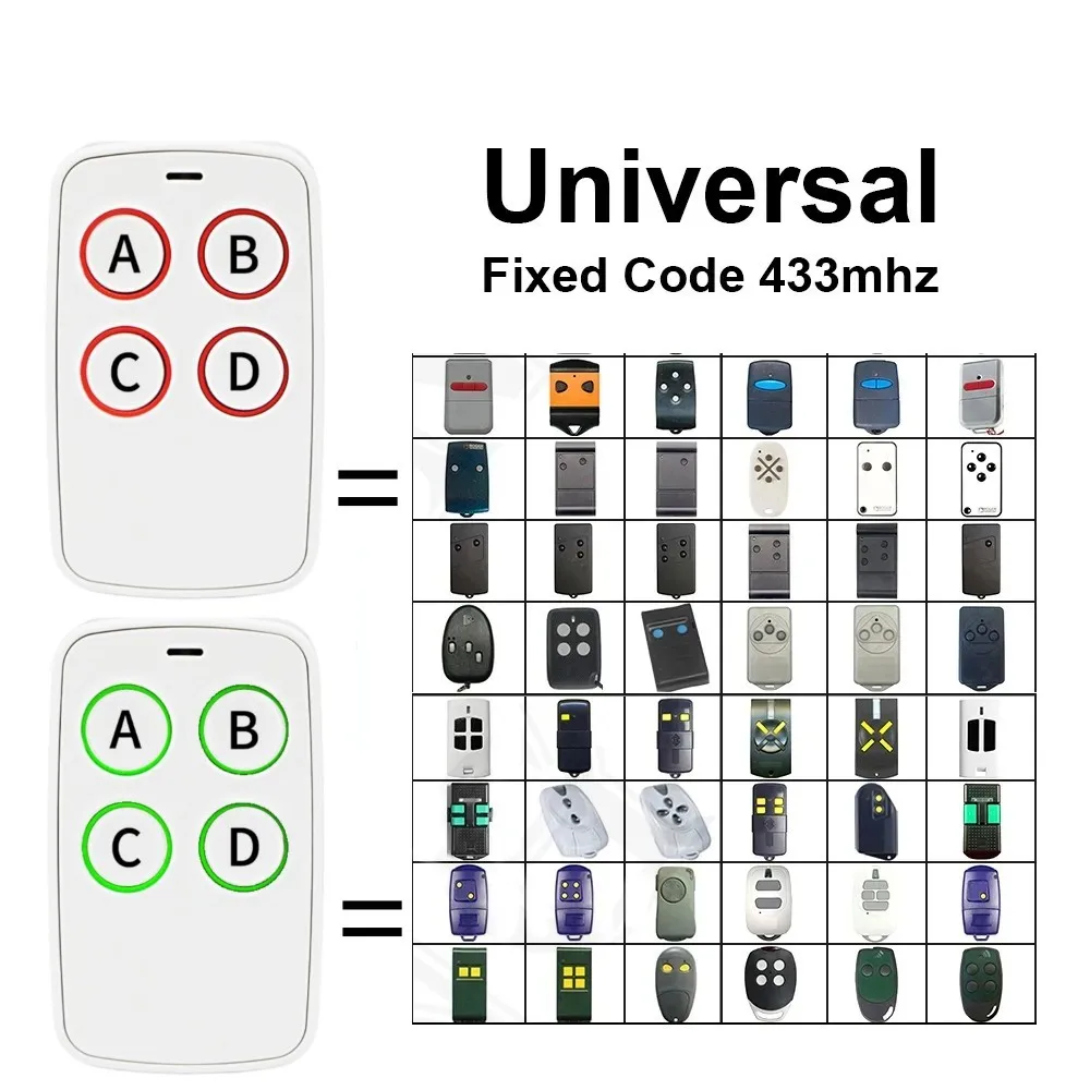 DEA GT2M GT4M 433,92mhz Garage Remote Control DEA Fixed Code Garage Command DEA Gate Remote Transmitter MIO TD2 TD4 Punto-2/4