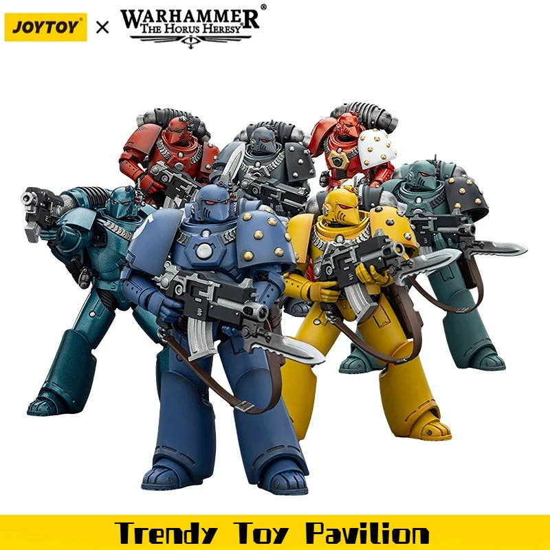 

【JOYTOY】Warhammer 40K Ultramarines MKVI Tactical Legionary 7PCS 1/18 Action Figure