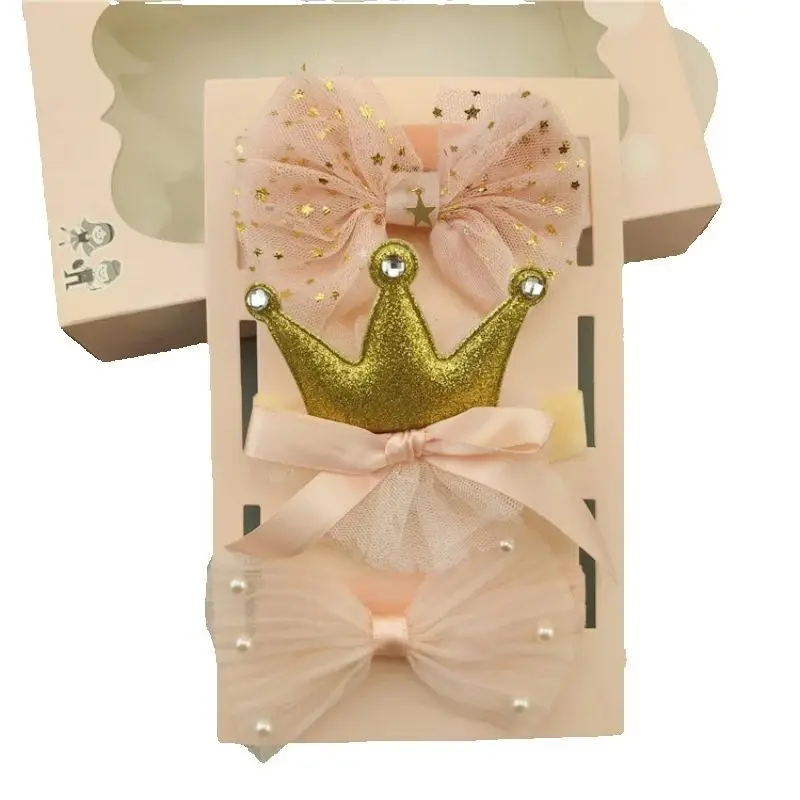 女の赤ちゃんと男の子のための王冠のヘッドバンド、写真の小道具白鳥のヘアバンド、幼児のためのヘッドドレス、セットあたり3個