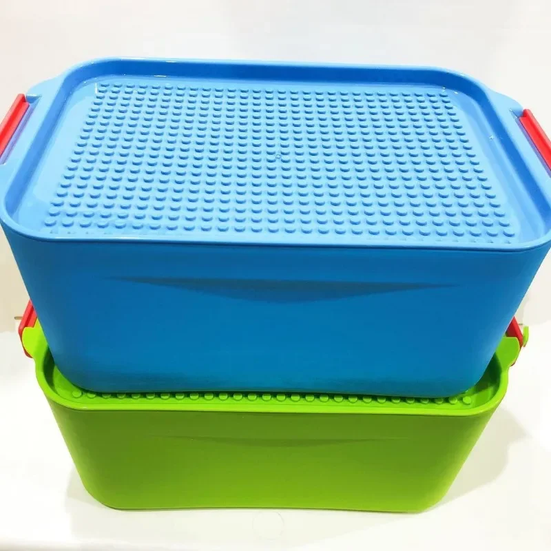 Children's Building Blocks Plastic Storage Box Early Education Puzzle Kids Particle Stacking Toys Sorting Ability Training