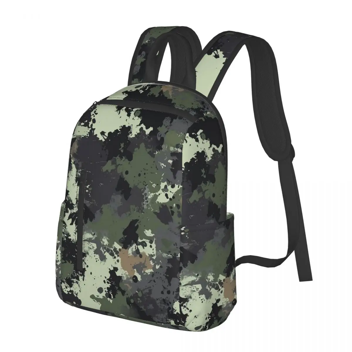 

Camo Camouflage Army British DPM Student Backpack School Bag Hiking Travel Daypack for Boys Girls Fashion Bookbag Shoulder Bags