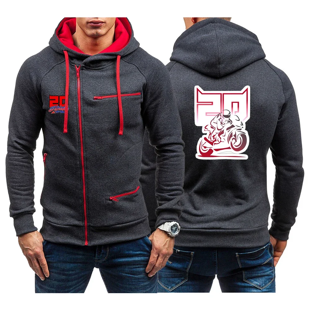 

Fabio Quartararo Motorcycle Rider Racing 2023 New Men's Fashion Hoodie Sweatshirts Pullover Casual Pullover Jacket