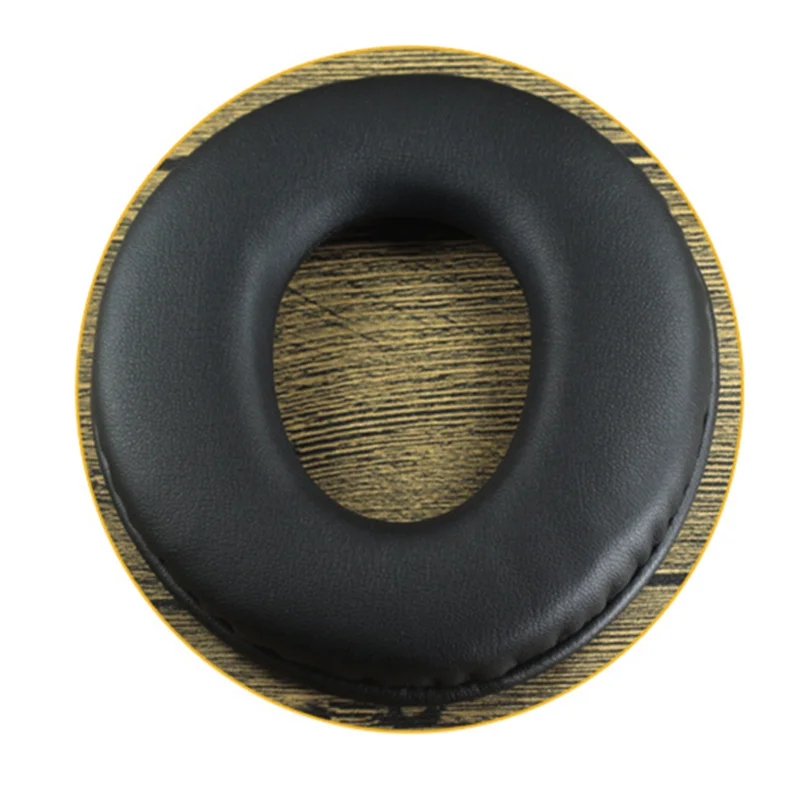 Bantalan Telinga Kulit Protein untuk Sony MDR-CD750 CD1000 CD2000 CD3000 Headphone Pengganti Bantal Penutup Telinga 1 Pasang Bantalan Telinga Hitam