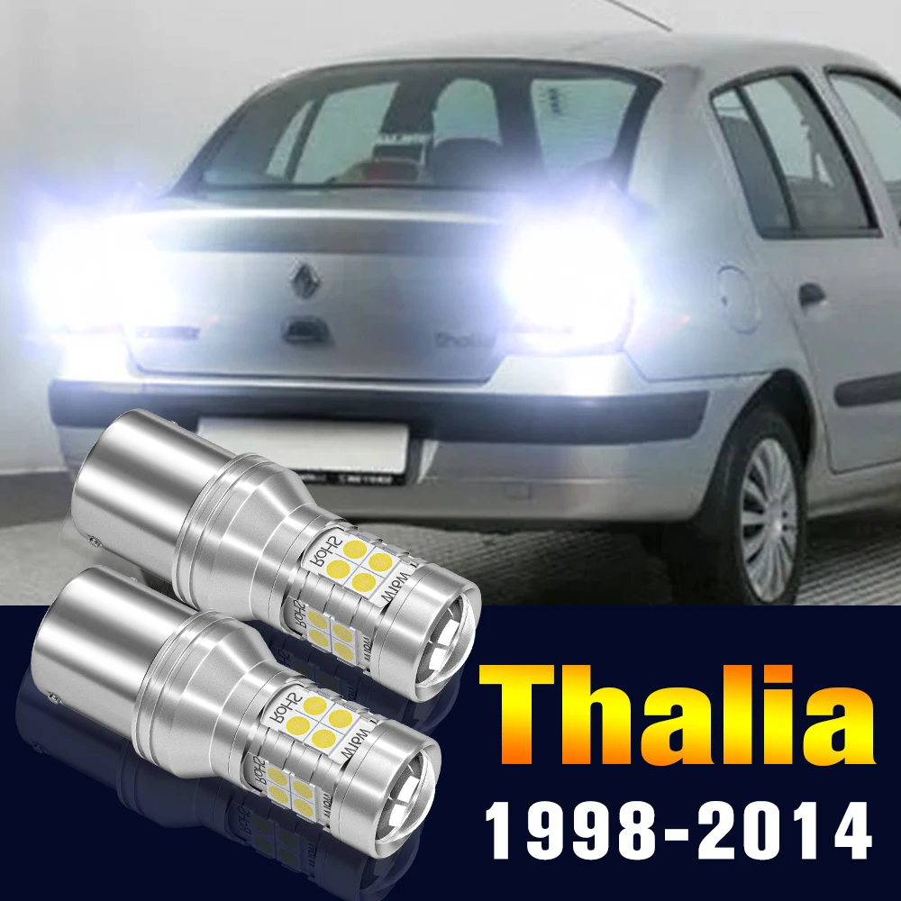 

2pcs LED Reverse Light Bulb Backup Lamp For Renault Thalia 1 2 3 1998-2014 2006 2007 2008 2009 2010 2011 2012 2013 Accessories