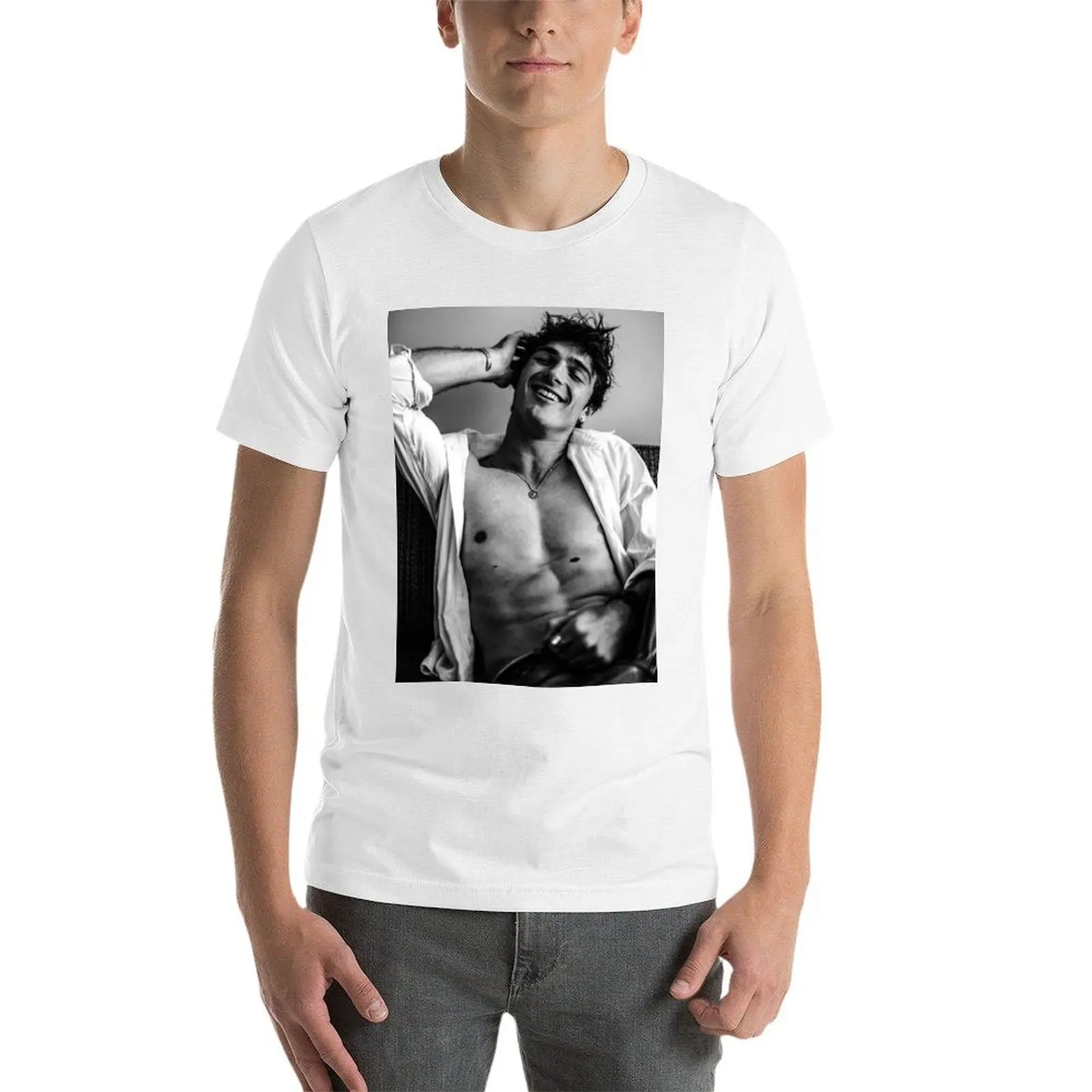 تي شيرت جاكوب إلوردي موديل تي شيرت رجالي تي شيرت جرافيك أنيمي تي شيرت #4