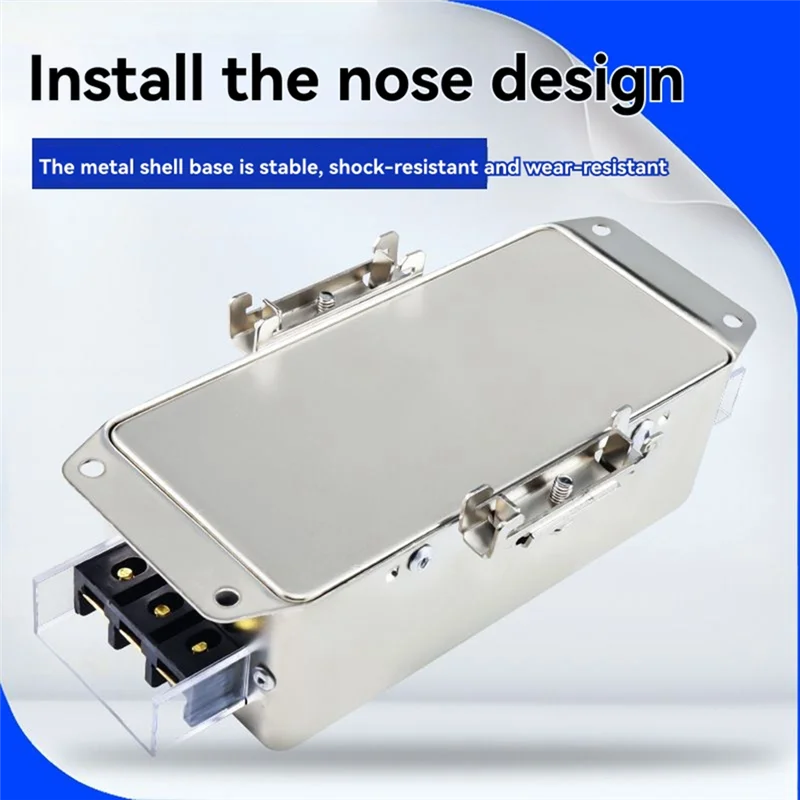 

B04B-Однофазный фильтр переменного тока, 220 В, четырехступенчатый CW4L4-6A-R, защита от помех CW4L4-6A-R