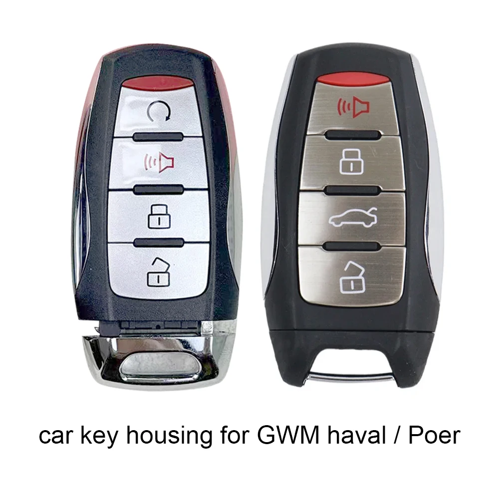 

4 Buttons Car Key Fob Shell Case for Great Wall Haval Hover H1 H4 H6 H7 H9 F5 F7 H2S GMW Coupe GWM Poer Replace Car Key Housing