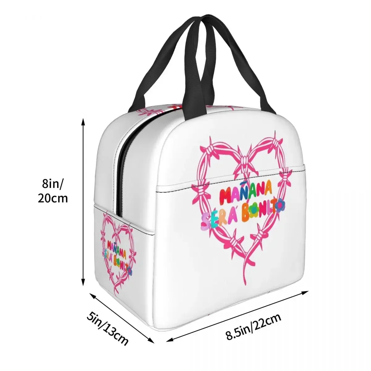 Manana Sera Bonito Sirenit Karol G Insulated Lunch Bag Thermal Bag Bichota Leakproof Tote Lunch Box Food Bag School Picnic