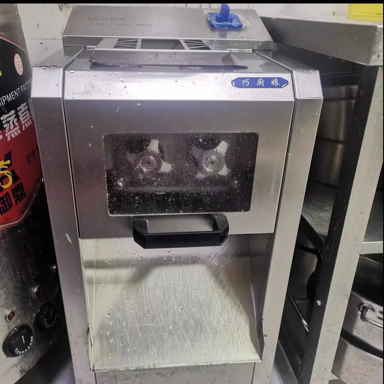 

Commercial Meat Cutter Vertical Electric Slicer Stainless Steel Shredder Dicer Vegetable Slicer Meat Slicer Meat Grinder