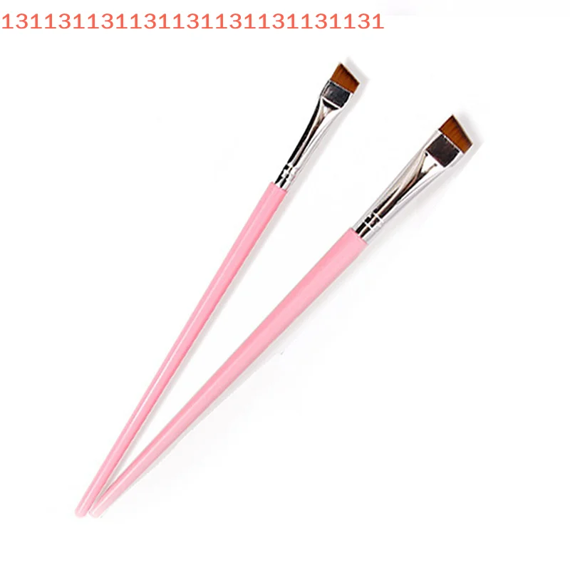 5PCS Makeup Ultra-thin Brush Set Foundation Eyebrow Eyeliner Brush Traceless Velvet Powder Soft Puff Flat Head Beauty Tool