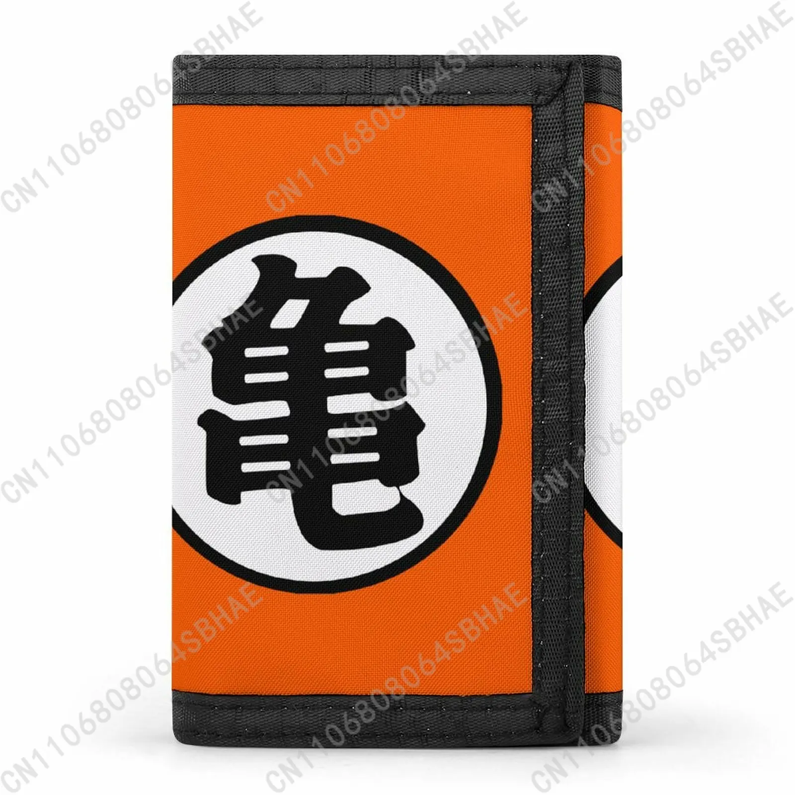 

Hot Dragon Master Goku Logo Trendy Tri Fold Wallet Teenage Girls Boys Slim 3 Fold Card Personalized Pattern Purse for School