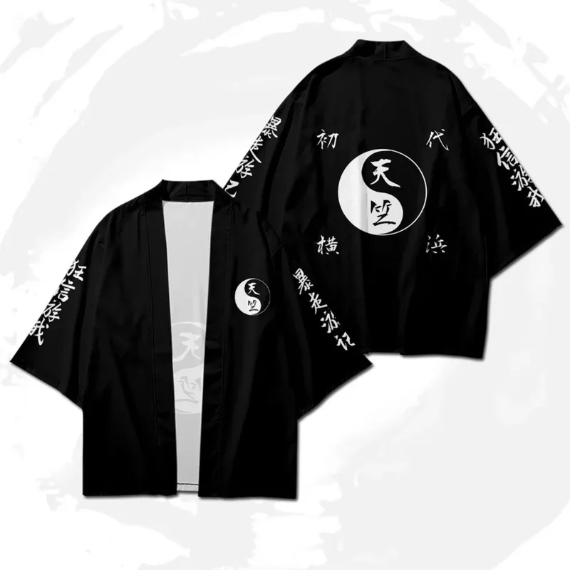 أزياء أنيمي طوكيو المنتقمون Tenjiku التأثيرية سترة السراويل Haori Izana Kurokawa الأحمر كيمونو كاكوتشو هيتو عباءة تيتا كيساكي